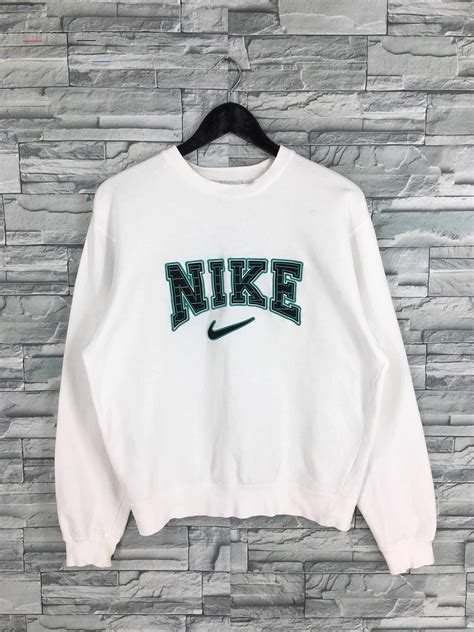 weißer nike pullover vintage|VINTAGE NIKE .